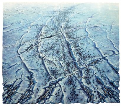 Ultima glaciacion. - a Paint Artowrk by A.Pontesta